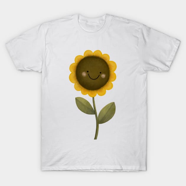 Happy sunflower T-Shirt by LeFacciotte